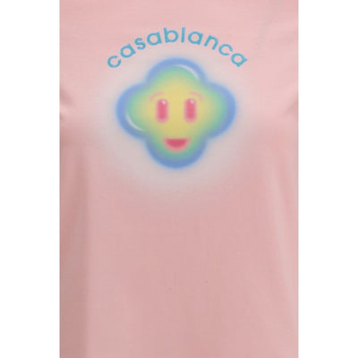 Casablanca Multicolor Cotton T-Shirt