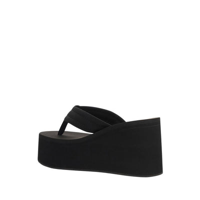 Coperni Black Polyamide Platform Sandals