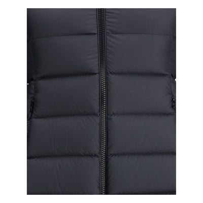 Moncler Black Polyester Coat
