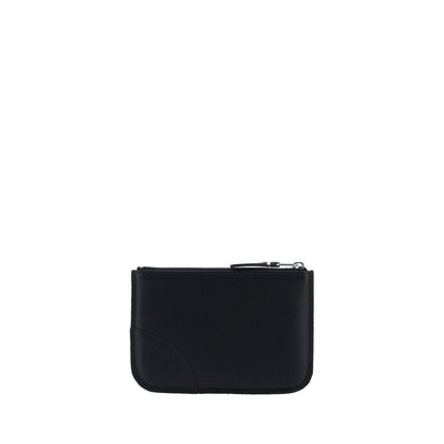 Comme Des Garçons Black Calf Leather Bos Taurus Wallet