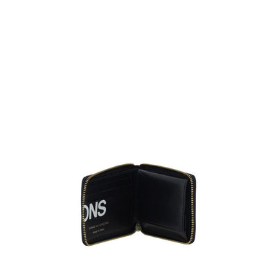 Comme Des Garçons Black Calf Leather Bos Taurus Wallet
