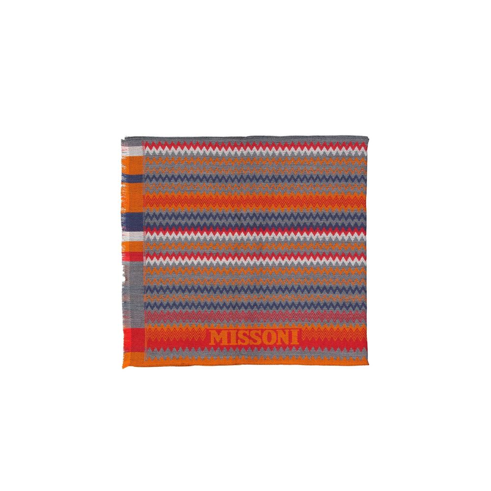 Missoni Gray Wool Scarf