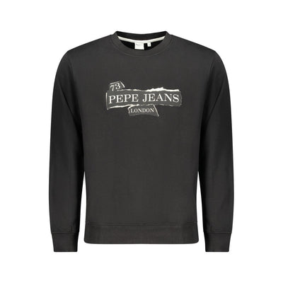Pepe Jeans Nero Cotton Men's Sweatshirt