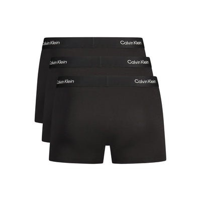 Calvin Klein Black Cotton Men's Boxer Shorts