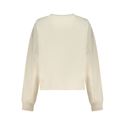 Guess Jeans White Cotton Women Sweatshirt