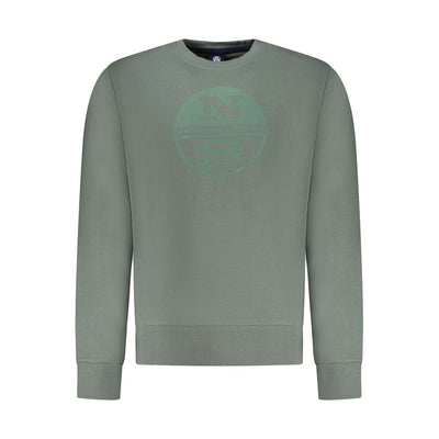 North Sails Verde Cotton Men Sweatshirt