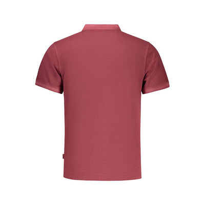 Pepe Jeans Red Cotton Polo Shirt
