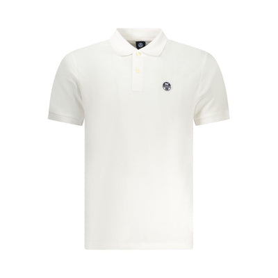 North Sails White Cotton Men's Polo Shirt