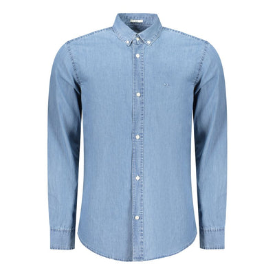 Pepe Jeans Azzurro Cotton Men Shirt