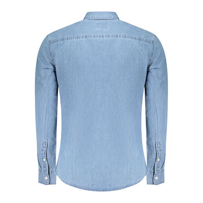 Pepe Jeans Azzurro Cotton Men Shirt