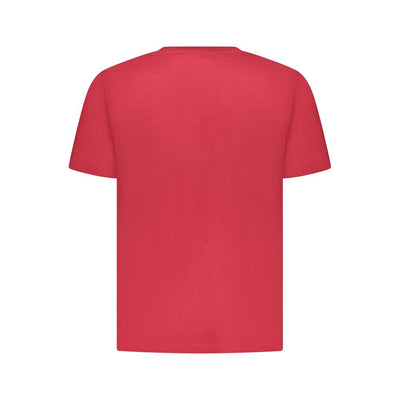 Pepe Jeans Red Cotton Men T-Shirt