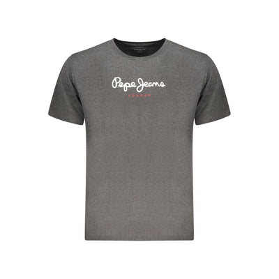 Pepe Jeans Gray Cotton Sportswear