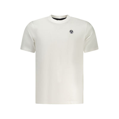 North Sails Bianco Cotton Men T-Shirt