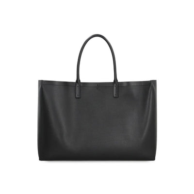 Valentino Garavani Black Calfskin Tote Bag