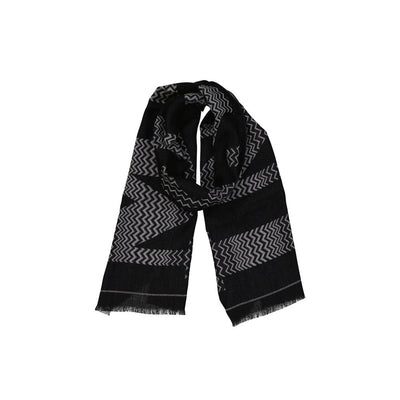 Missoni Black Virgin Wool Scarf