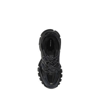 Balenciaga Black Polyester Sneakers