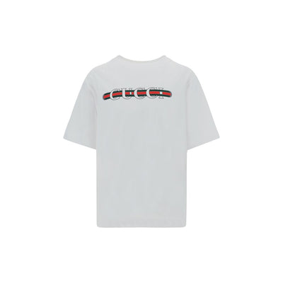 Gucci White Cotton T-Shirt