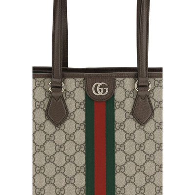 Gucci Beige Cotton Handbag