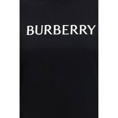 Burberry Black Cotton T-Shirt
