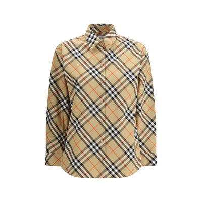 Burberry Multicolor Cotton Pattern Shirt