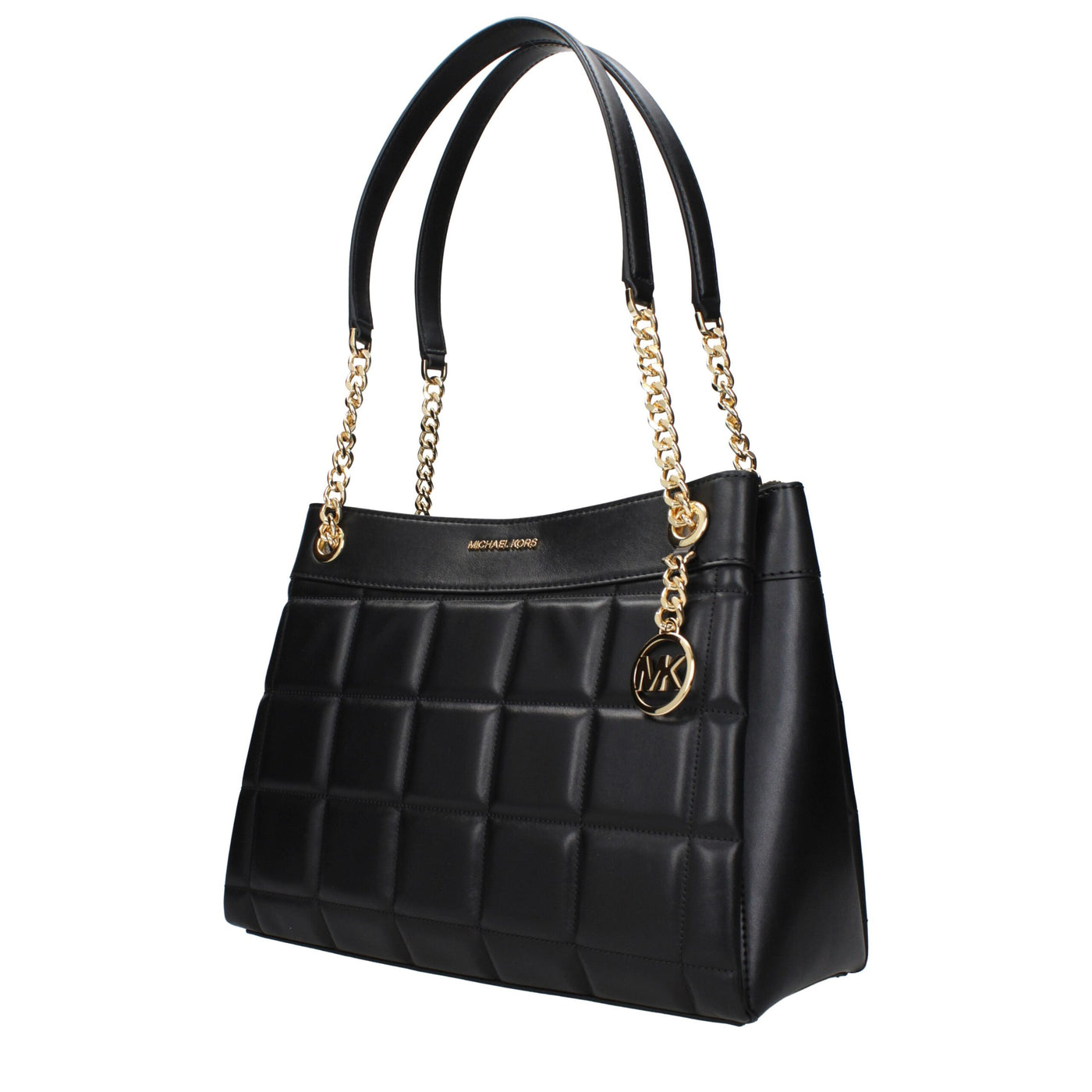Michael Kors Black Leather Shoulder Bag