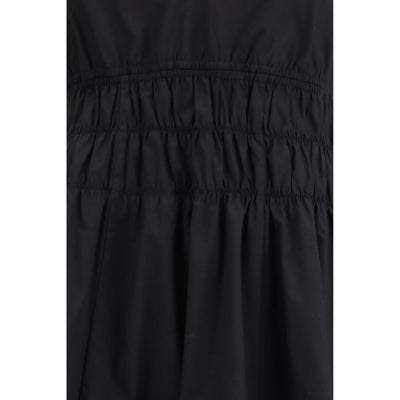 PINKO Black Cotton Casual Dress