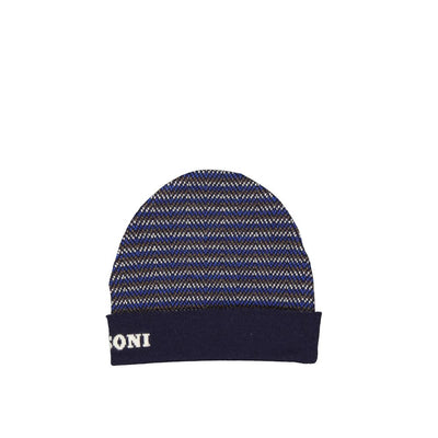 Missoni Blue Wool Beanie