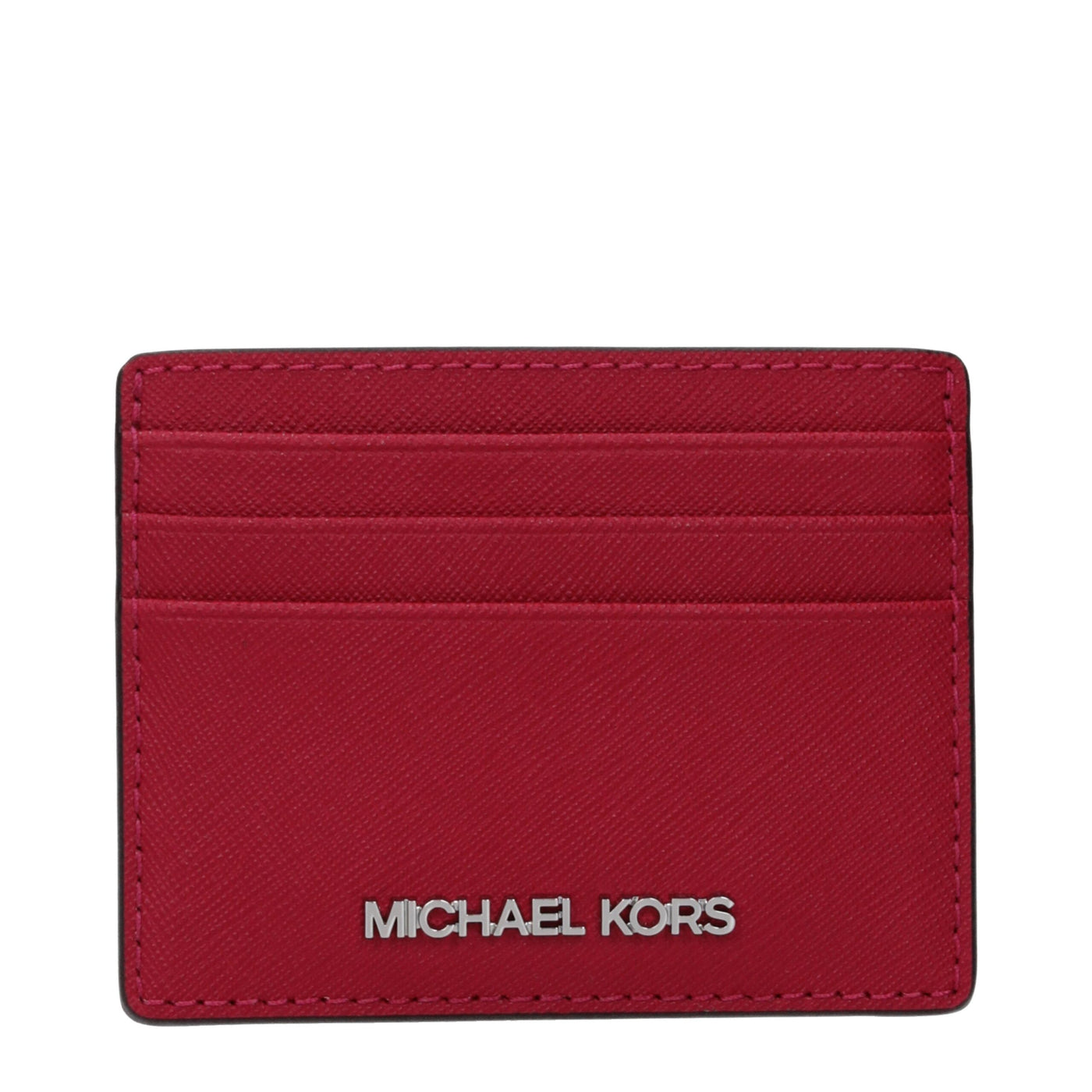 Michael Kors Red Leather Cardholder