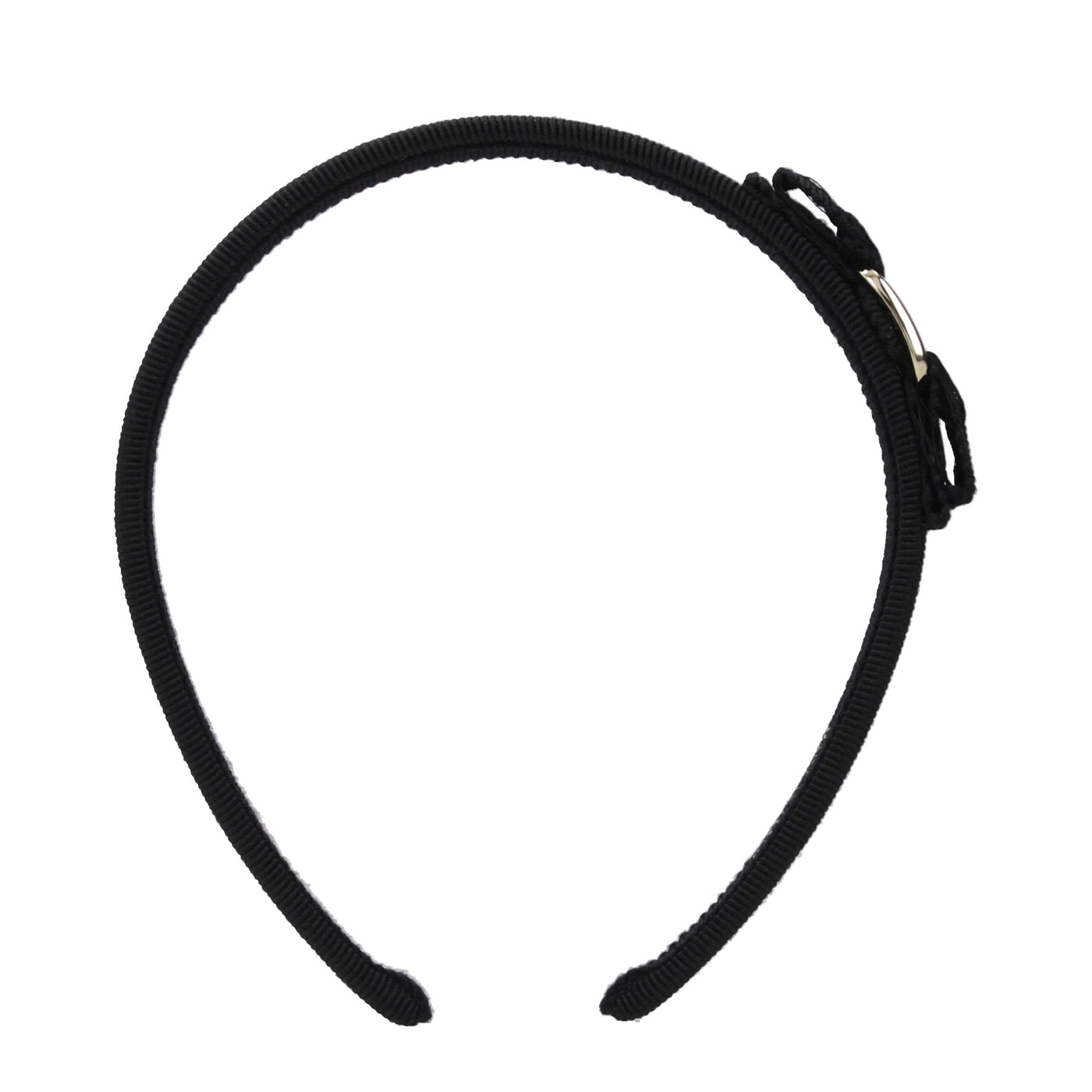 Salvatore Ferragamo Black Cotton Headband