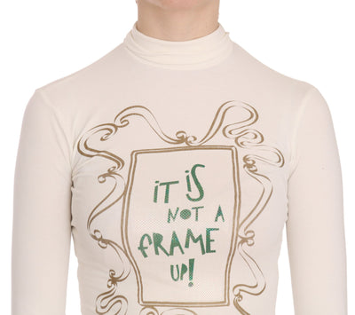 Exte ronde hals It Is Not A Frame Up! print blouse