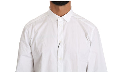 Dolce &amp; Gabbana Wit Katoenen Shirt met Lange Mouwen