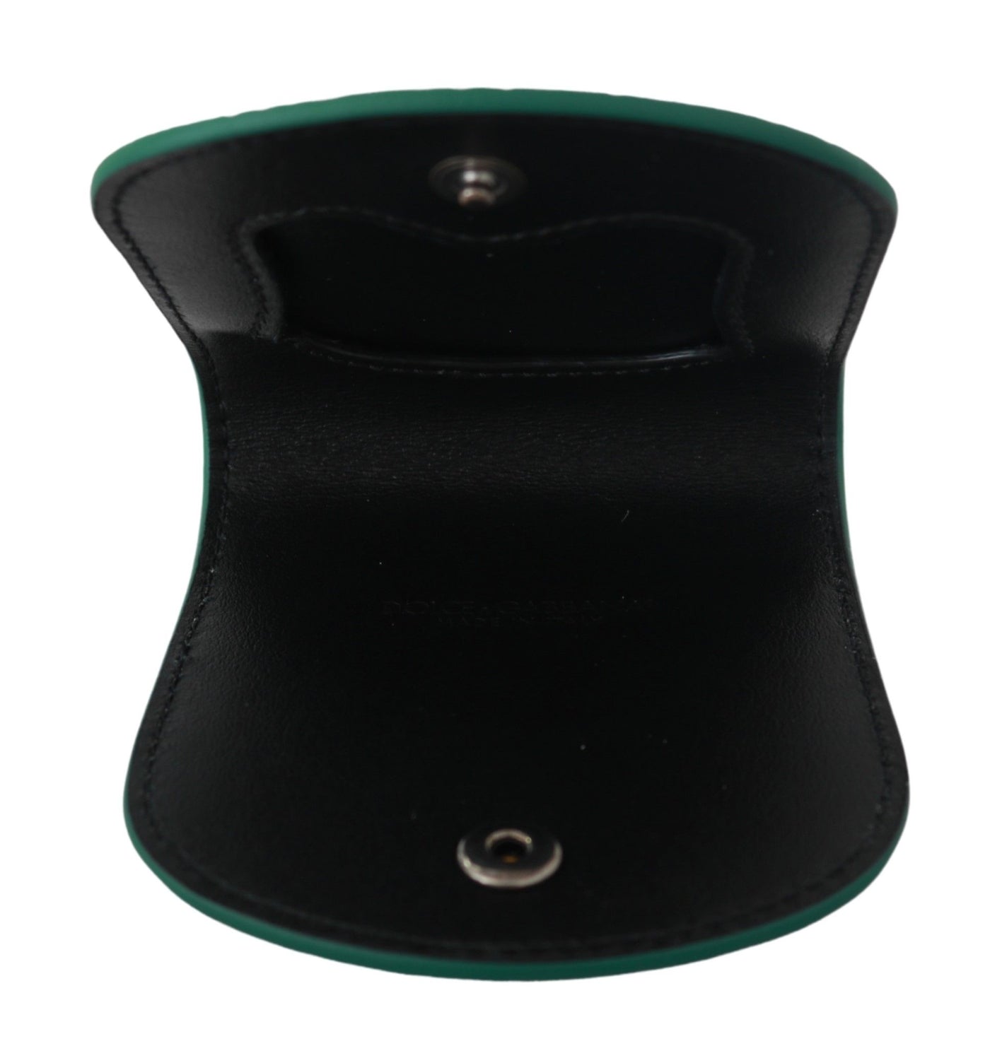 Dolce &amp; Gabbana Green Exotic Skins Condoomhouder Portemonnee