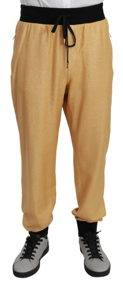 Pantalon homme en coton Dolce &amp; Gabbana Gold Year of the Pig