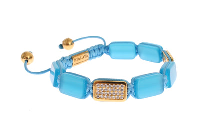 Nialaya CZ Opaal 18K Goud 925 Armband