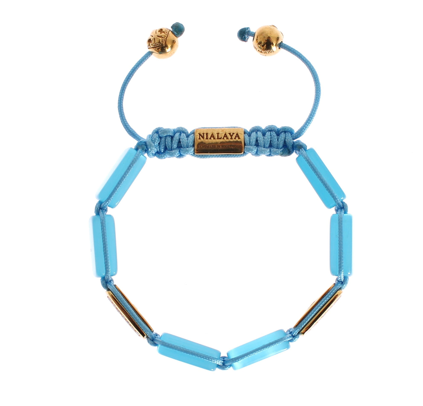 Nialaya CZ Opaal 18K Goud 925 Armband