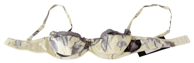 Ermanno Scervino Sous-vêtements soutien-gorge balconcino en dentelle gris beige