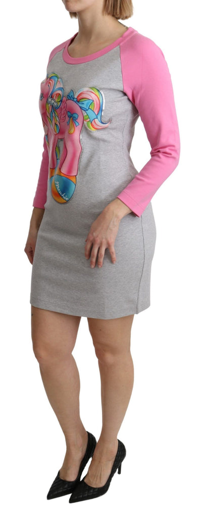 Robe pull grise My Little Pony de Moschino