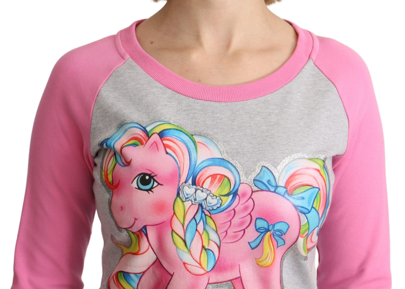 Robe pull grise My Little Pony de Moschino