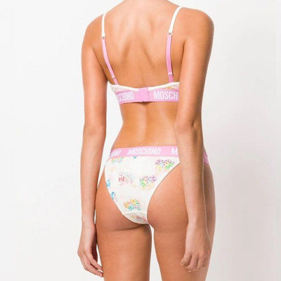Moschino Witte My Little Pony BH Slipset Tweedelige Bikini