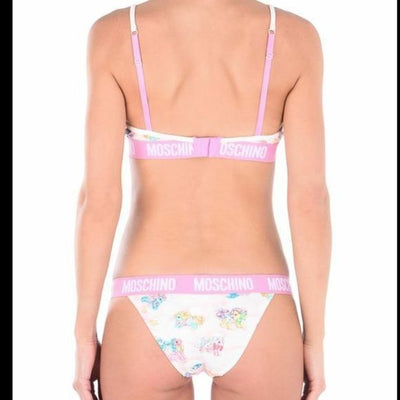 Moschino Witte My Little Pony BH Slipset Tweedelige Bikini