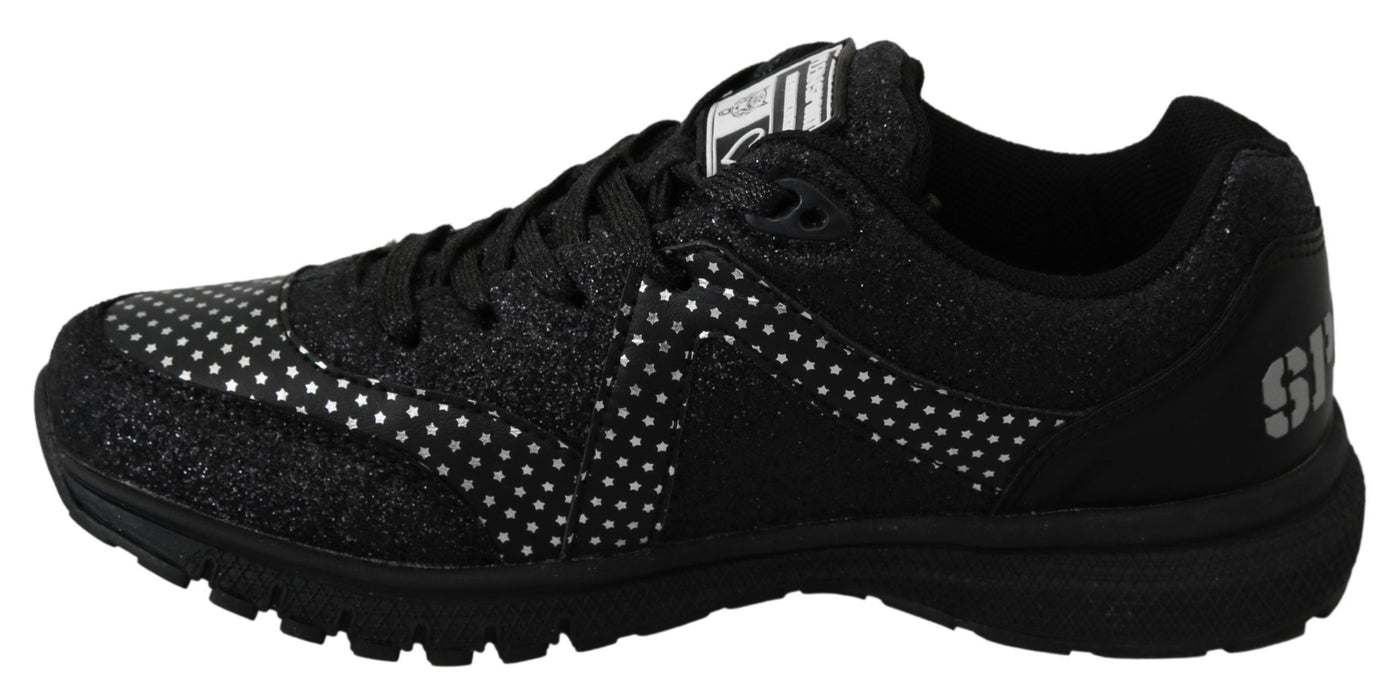 Philipp Plein Zwarte Hardloopschoenen Jasmines