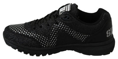 Philipp Plein Zwarte Hardloopschoenen Jasmines