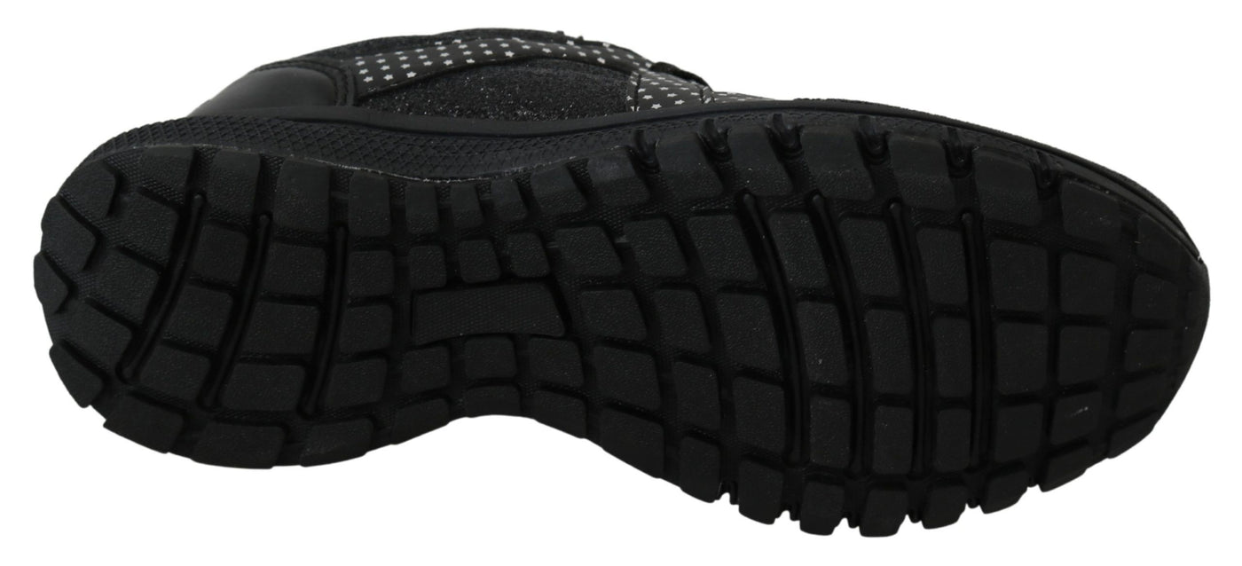 Philipp Plein Zwarte Hardloopschoenen Jasmines