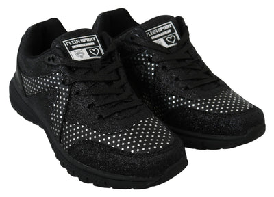 Philipp Plein Zwarte Hardloopschoenen Jasmines