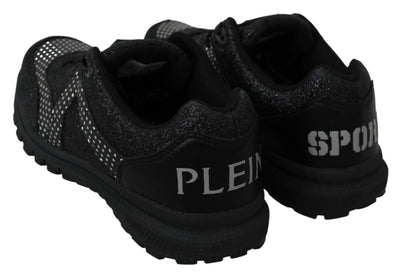 Philipp Plein Zwarte Hardloopschoenen Jasmines