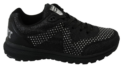 Philipp Plein Zwarte Hardloopschoenen Jasmines