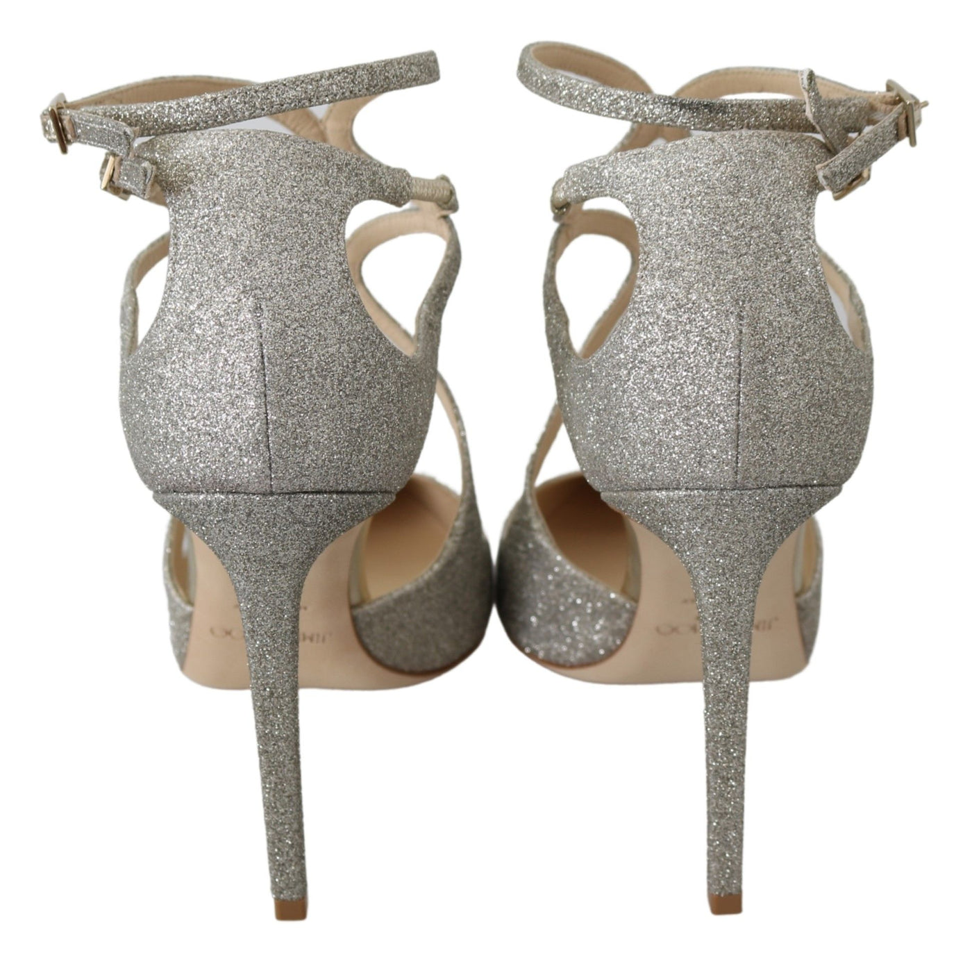 Jimmy Choo Platinum Ice Lancer leren pumps - verfijnde elegantie