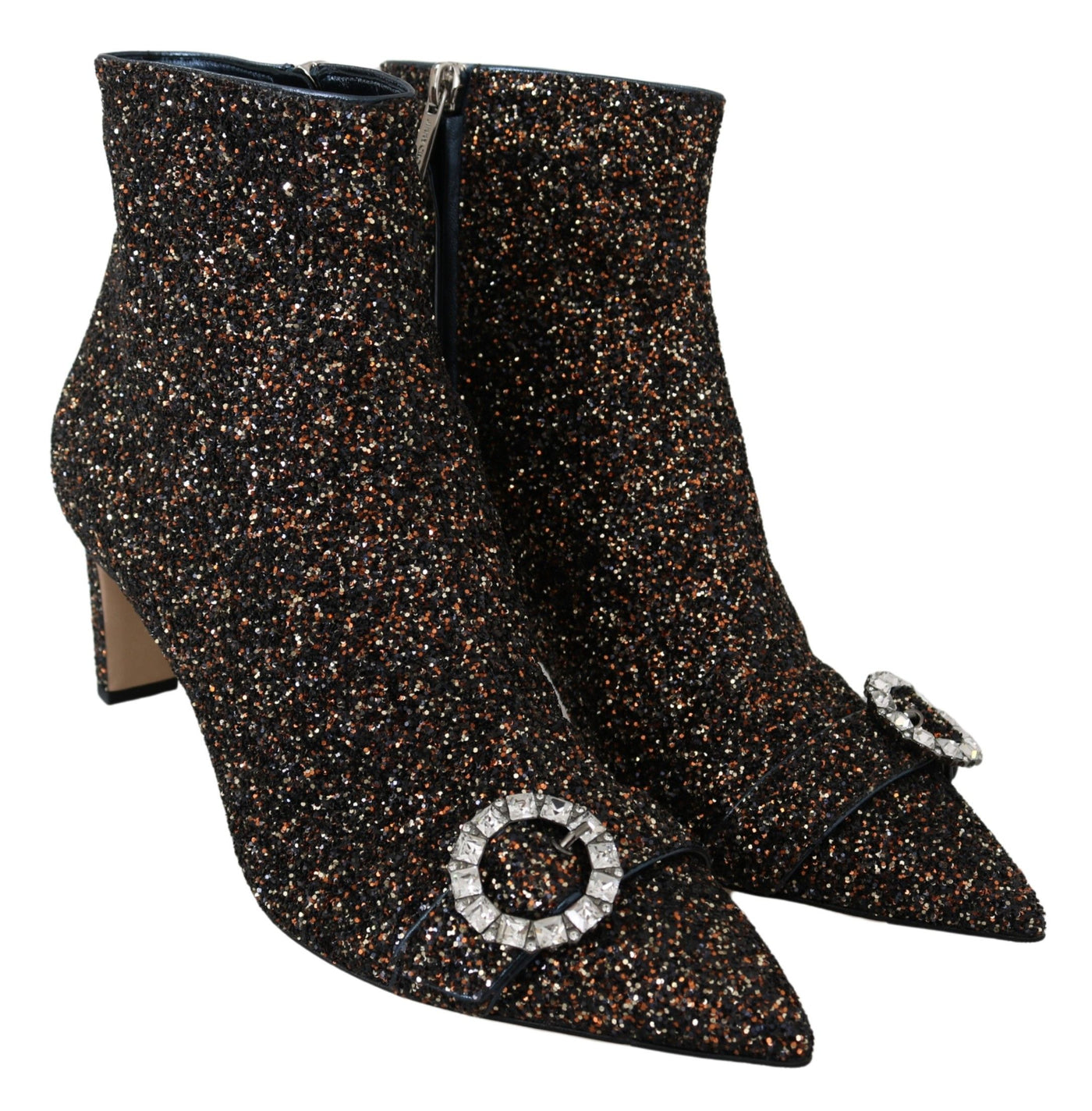 Jimmy Choo Bottes à talons pailletées Hanover en mélange d'améthyste