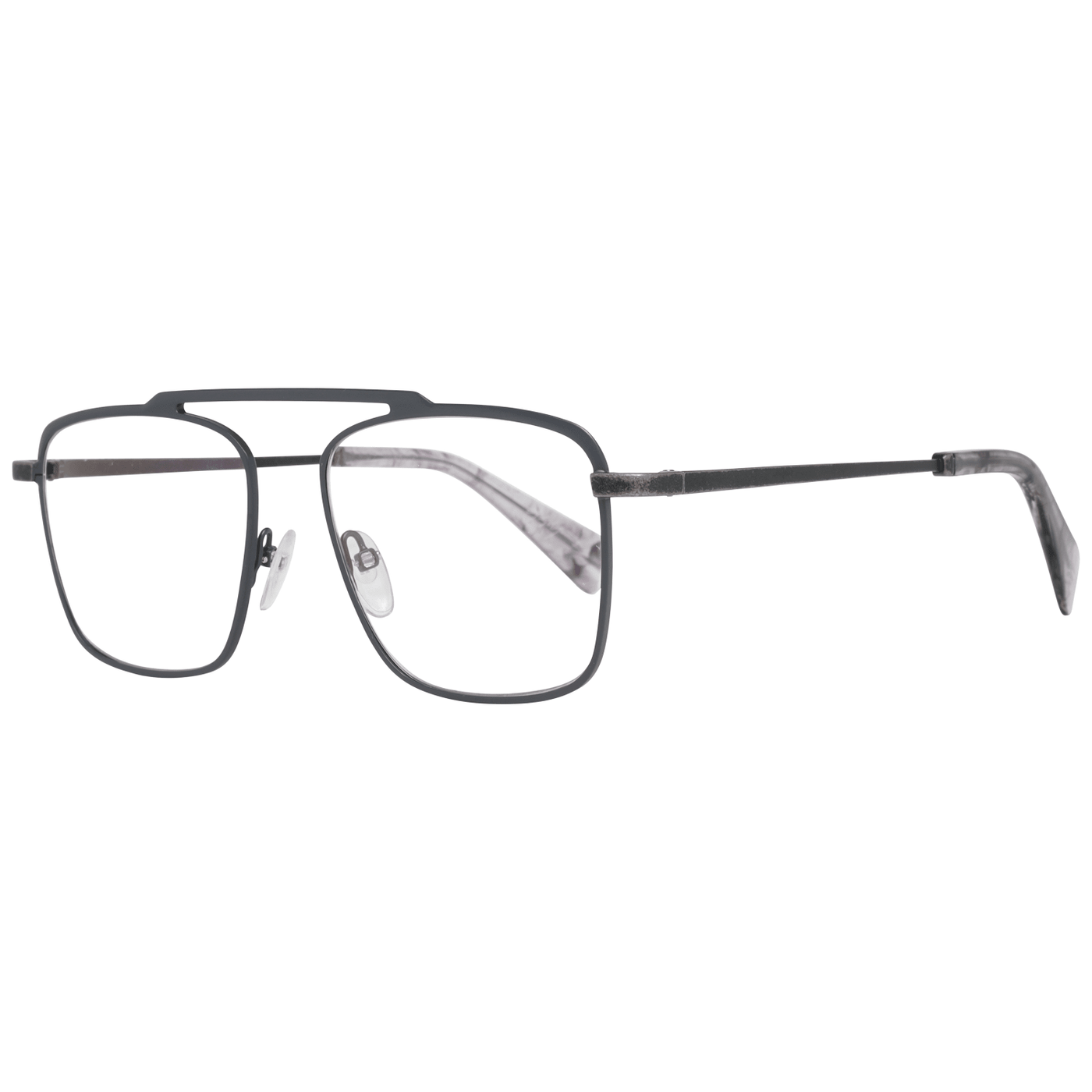 Monture de lunettes grise pour homme Yohji Yamamoto