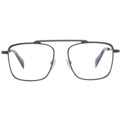 Monture de lunettes grise pour homme Yohji Yamamoto